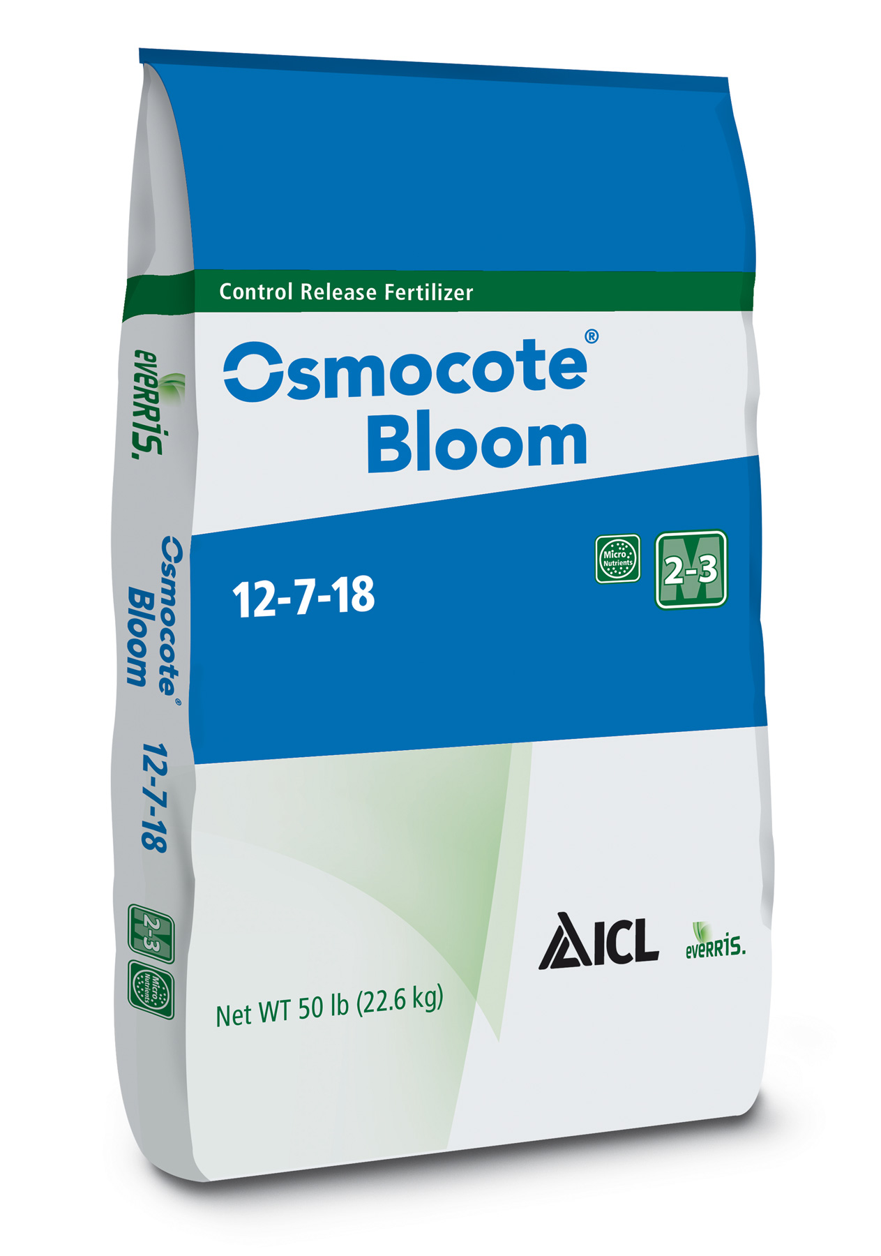 Osmocote® Bloom 12-7-18 2-3M 50 lb Bag - Controlled Release CRF
